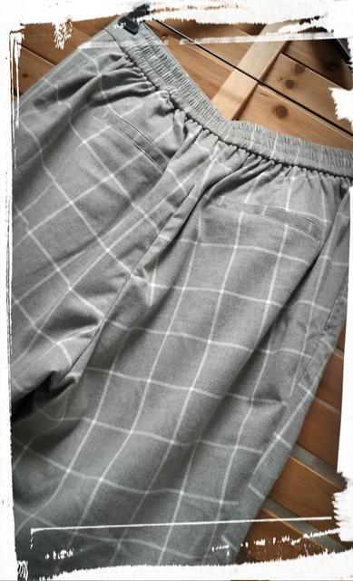 *Samansa Mos2*ウィンドウペンチェック パンツ L < ブランド *Samansa Mos2*ウィンドウペンチェック パンツ L < ブランドの