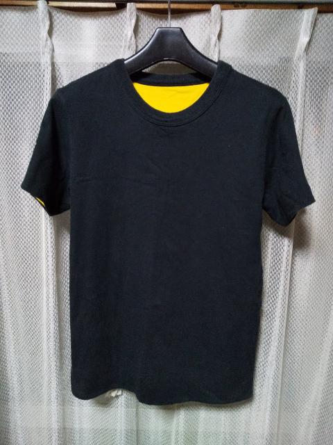 ヴィンテージ 古着 チャンピオン ランタグ リバーシブル 半袖Tシャツ Sサイズ 黒×黄 < ブランド  ヴィンテージ 古着 チャンピオン ランタグ リバーシブル 半袖Tシャツ Sサイズ 黒×黄  < ブランドの