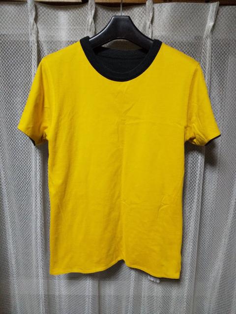 ヴィンテージ 古着 チャンピオン ランタグ リバーシブル 半袖Tシャツ Sサイズ 黒×黄 < ブランド  ヴィンテージ 古着 チャンピオン ランタグ リバーシブル 半袖Tシャツ Sサイズ 黒×黄 < ブランドの