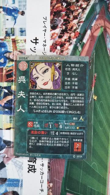三國志大戦3 呉夫人 < トレーディングカード  三國志大戦3 呉夫人 < トレーディングカードの