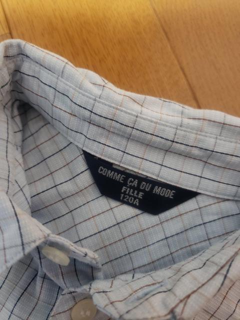 ☆新品未使用☆COMME CA DU MODEコムサデモード☆長袖シャツ☆120 < キッズ/ベビー  ☆新品未使用☆COMME CA DU MODEコムサデモード☆長袖シャツ☆120 < キッズ/ベビーの