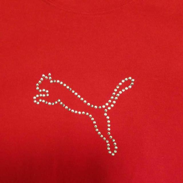 プーマの赤ストレッチTシャツ < ブランド  プーマの赤ストレッチTシャツ < ブランドの