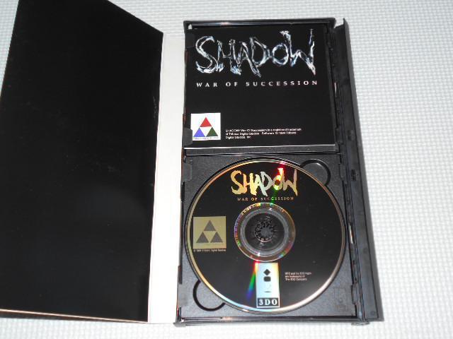 3DO★SHADOW WAR OF SUCCESSION 海外版 EU版 < ゲーム本体/ソフト  3DO★SHADOW WAR OF SUCCESSION 海外版 EU版 < ゲーム本体/ソフトの