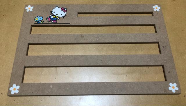 中古★キティちゃんデザイン★厚み定規★発送などに重宝 < おもちゃ  中古★キティちゃんデザイン★厚み定規★発送などに重宝  < おもちゃの