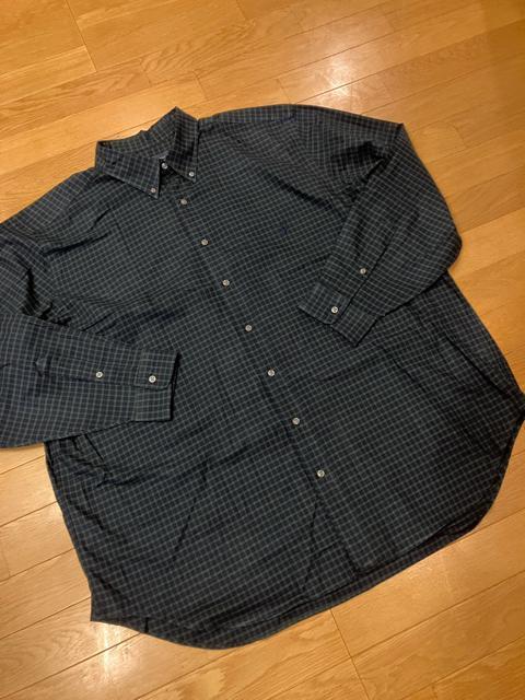 POLO RalphLauren 長袖シャツハンサムチェック大きいsize2XB  ラルフローレン  used美品 < ブランド  POLO RalphLauren 長袖シャツハンサムチェック大きいsize2XB  ラルフローレン  used美品  < ブランドの