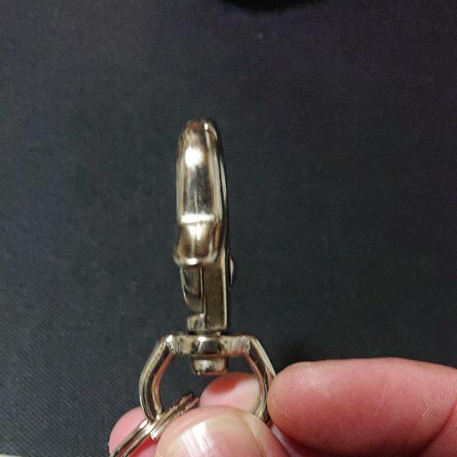 未使用 シルバーキーリング キーホルダー カラビナ < 男性アクセサリー/時計  未使用 シルバーキーリング キーホルダー カラビナ < 男性アクセサリー/時計の