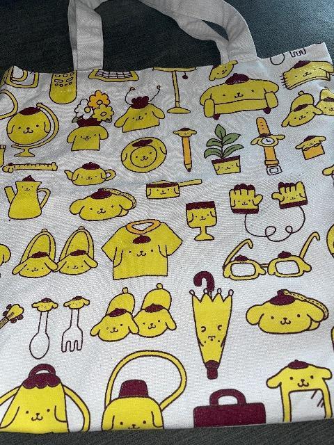 ♯未使用♯ポムポムプリン トートバッグ < アニメ/コミック/キャラクター  ♯未使用♯ポムポムプリン トートバッグ < アニメ/コミック/キャラクターの