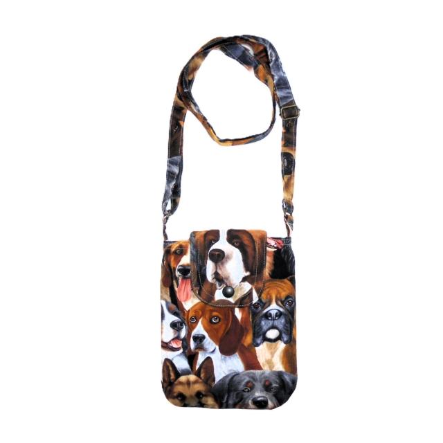 ◆犬犬犬◆スマホポシェット ショルダー ポーチ < 女性ファッション ◆犬犬犬◆スマホポシェット ショルダー ポーチ < 女性ファッションの