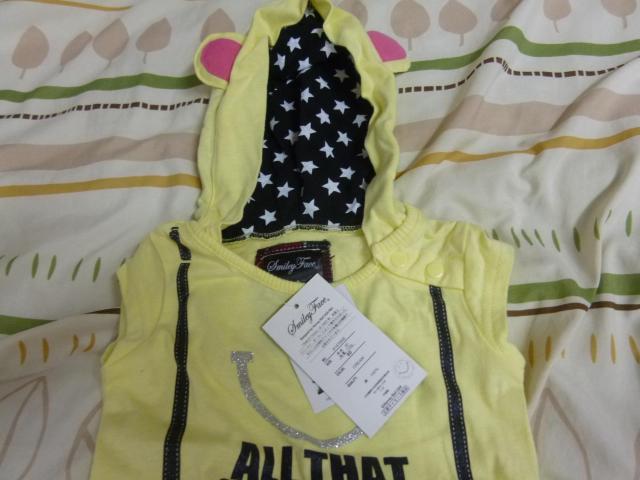 フード付きワンピース 80cm < キッズ/ベビー  フード付きワンピース 80cm < キッズ/ベビーの