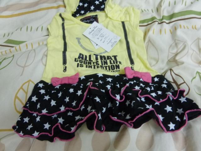 フード付きワンピース 80cm < キッズ/ベビー  フード付きワンピース 80cm < キッズ/ベビーの