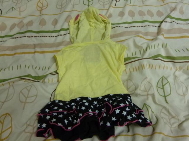 フード付きワンピース 80cm < キッズ/ベビー  フード付きワンピース 80cm < キッズ/ベビーの