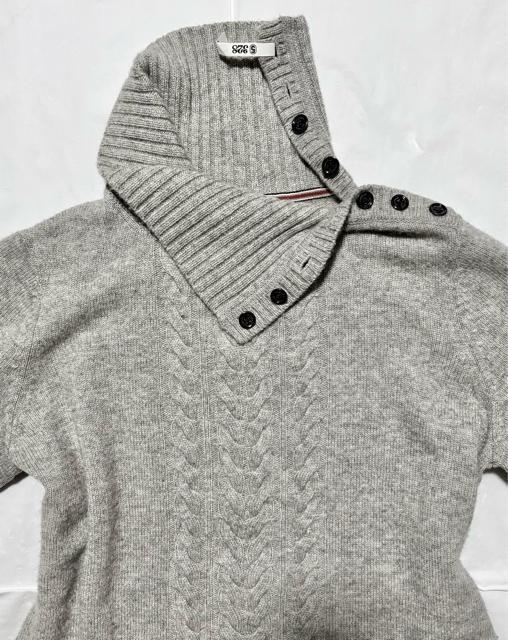 BURBERRY バーバリー 高級 カシミヤ 起毛 ウール ニット セーター 海外 ハイブランド 正規 冬 インナー トップス古着 < ブランド  BURBERRY バーバリー 高級 カシミヤ 起毛 ウール ニット セーター 海外 ハイブランド 正規 冬 インナー トップス古着 < ブランドの