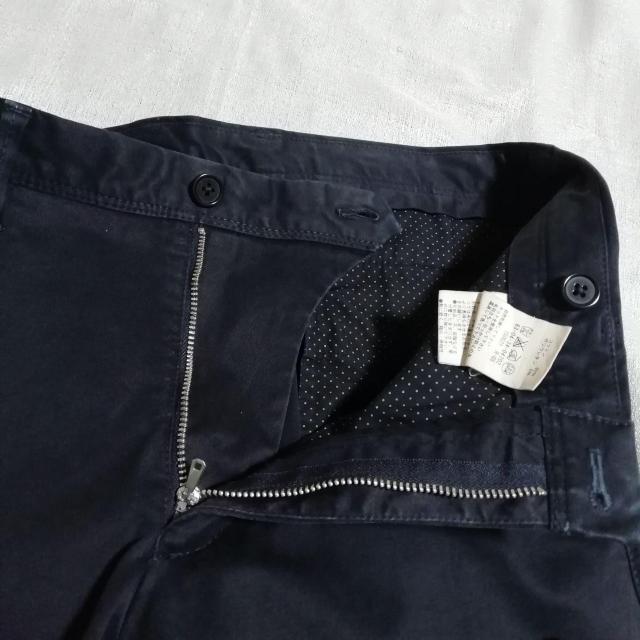 TOMORROWLAND コットンパンツ スリムパンツ スキニー 黒 ブラック グレー チノパン スラックス テーパード < ブランド TOMORROWLAND コットンパンツ スリムパンツ スキニー 黒 ブラック グレー チノパン スラックス テーパード < ブランドの