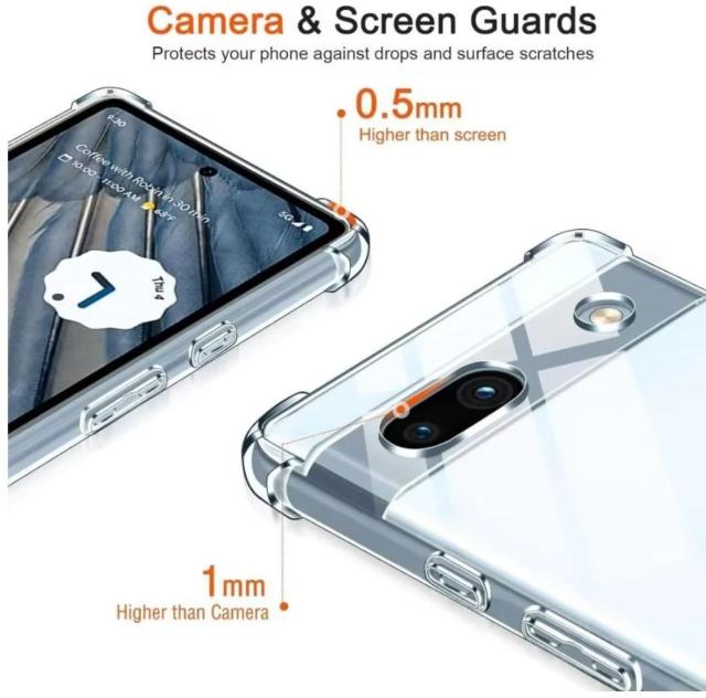 Google Pixel 6a �N���A �P�[�X �J�o�[ �s�N�Z�� 6A TPU �\�t�g�P�[�X ���� �X�}�z�P�[�X pixel6a �� �Ɠd/AV�� 