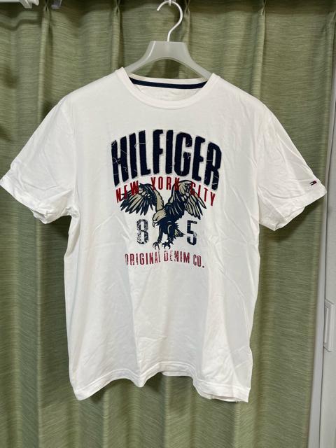 �����Y ����T�V���c TOMMY HILFIGER �g�~�[�q���t�B�K�[ T�V���c �z���C�g Tommy ���S TOMMY�����@L  �� �u�����h�� 