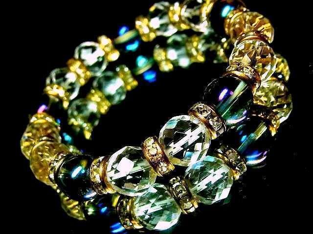 煌びやか天然石アクアオーラブルー・64面カット水晶AAA豪華絢爛 < 女性アクセサリー/時計  煌びやか天然石アクアオーラブルー・64面カット水晶AAA豪華絢爛 < 女性アクセサリー/時計の