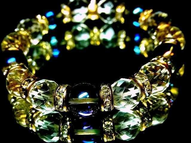 煌びやか天然石アクアオーラブルー・64面カット水晶AAA豪華絢爛 < 女性アクセサリー/時計  煌びやか天然石アクアオーラブルー・64面カット水晶AAA豪華絢爛 < 女性アクセサリー/時計の