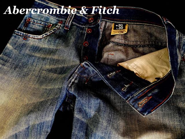 yAbercrombieFitchzAoN@Vintage Destroyed W[Y@30/M.Wash  uh 