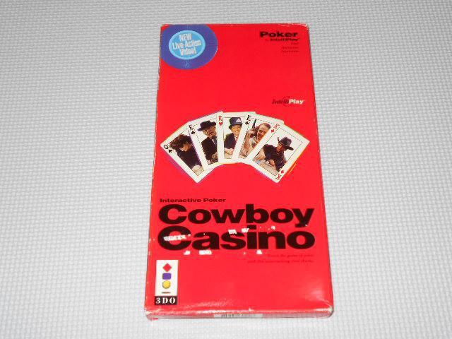 3DO★Cowboy Casino 海外版 外箱付★箱付・説明書付・ソフト付 < ゲーム本体/ソフト  3DO★Cowboy Casino 海外版 外箱付★箱付・説明書付・ソフト付  < ゲーム本体/ソフトの