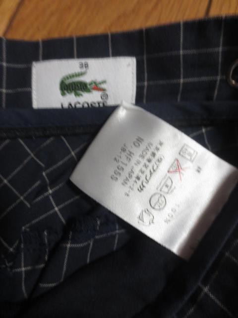 LACOSTE  RXe@ȁ@n[tpc@38@{  W[/X|[c 