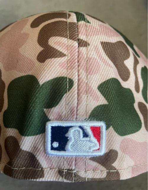 NEW ERA ニューエラ ボストンレッドソックス ダックカモ 59FIFTY 2004 ワールドシリーズパッチ 58.7cm新品 < ブランド  NEW ERA ニューエラ ボストンレッドソックス ダックカモ 59FIFTY 2004 ワールドシリーズパッチ 58.7cm新品 < ブランドの