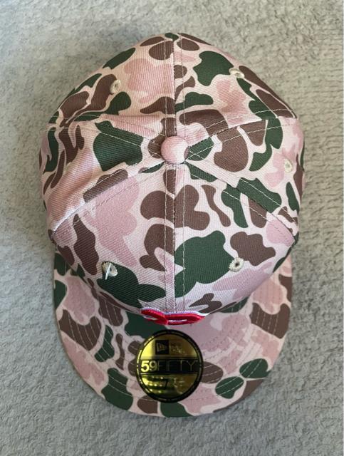 NEW ERA ニューエラ ボストンレッドソックス ダックカモ 59FIFTY 2004 ワールドシリーズパッチ 58.7cm新品 < ブランド  NEW ERA ニューエラ ボストンレッドソックス ダックカモ 59FIFTY 2004 ワールドシリーズパッチ 58.7cm新品 < ブランドの