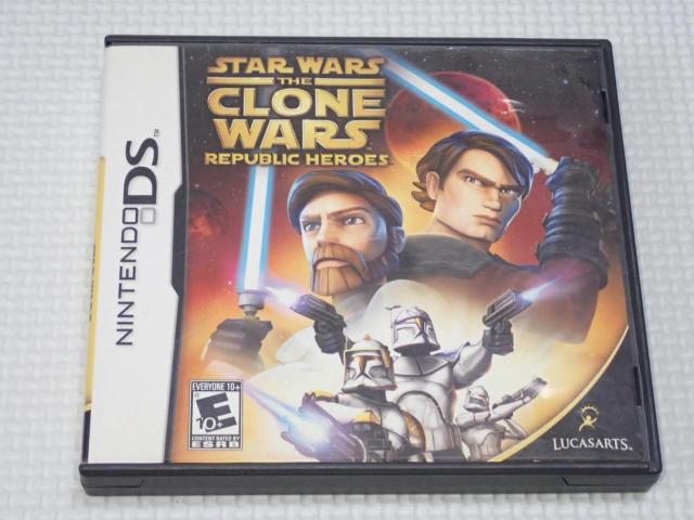 DS★STAR WARS THE CLONE WARS REPUBLIC HEROES 海外版 北米版 < ゲーム本体/ソフト  DS★STAR WARS THE CLONE WARS REPUBLIC HEROES 海外版 北米版  < ゲーム本体/ソフトの