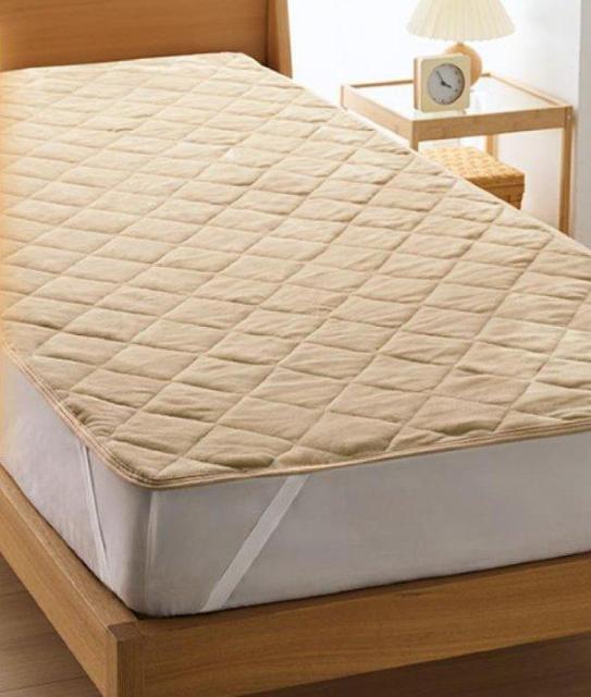 あったか敷きパッド シングルサイズ ベージュ ポリエステル 敷きパット < インテリア/ライフ  あったか敷きパッド シングルサイズ ベージュ ポリエステル 敷きパット  < インテリア/ライフの