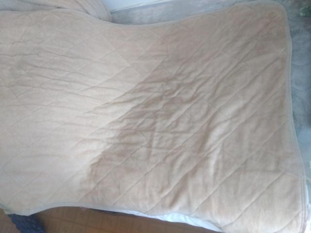 あったか敷きパッド シングルサイズ ベージュ ポリエステル 敷きパット < インテリア/ライフ  あったか敷きパッド シングルサイズ ベージュ ポリエステル 敷きパット < インテリア/ライフの