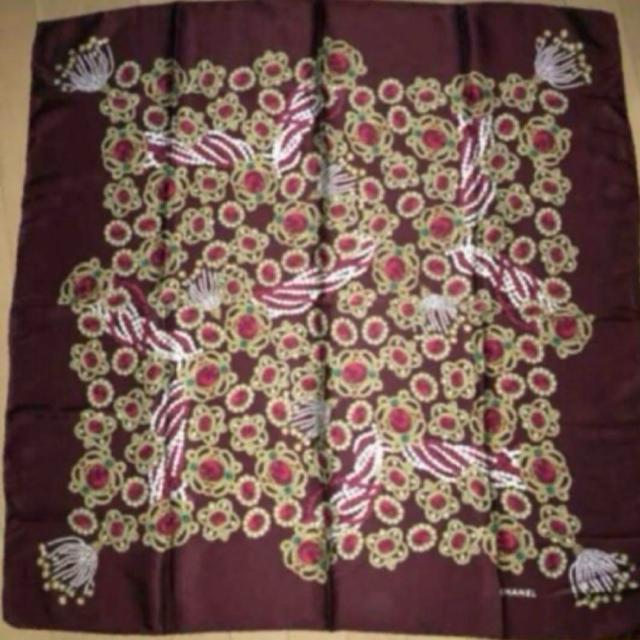 シャネル シルクスカーフ ジュエリー タッセル柄 ボルドー #CHANEL < ブランド シャネル シルクスカーフ ジュエリー タッセル柄 ボルドー #CHANEL < ブランドの