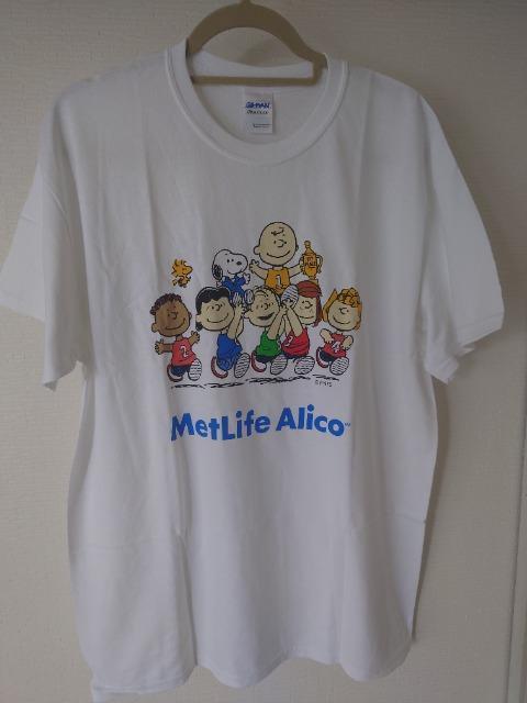 メットライフ スヌーピーコラボTシャツ/メンズL < おもちゃ  メットライフ スヌーピーコラボTシャツ/メンズL  < おもちゃの