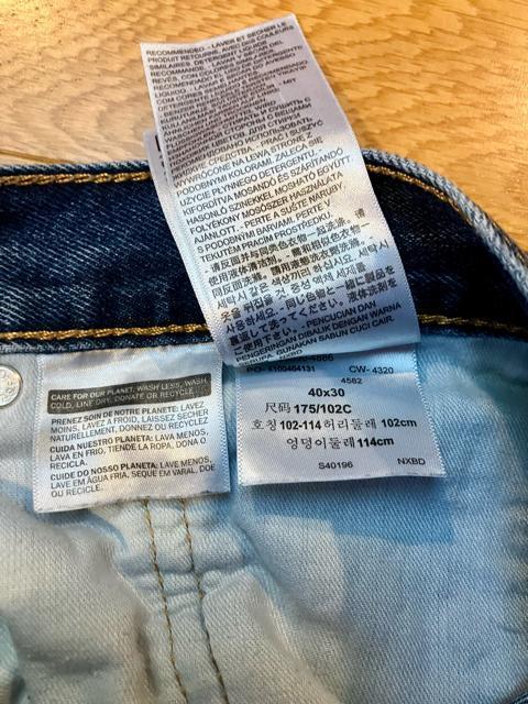 LEVIfS [oCX 550bNXfj 傫sizeW40used  uh 