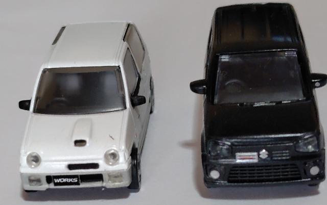 2代目&5代目スズキアルトワークス1/64ガチャ完成品2点 < ホビー  2代目&5代目スズキアルトワークス1/64ガチャ完成品2点 < ホビーの