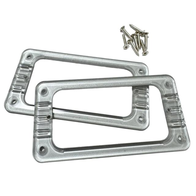 グレッチ Filtertronピックアップ用 シルバー 穴6個開きエスカッション < ホビー グレッチ Filtertronピックアップ用 シルバー 穴6個開きエスカッション < ホビーの