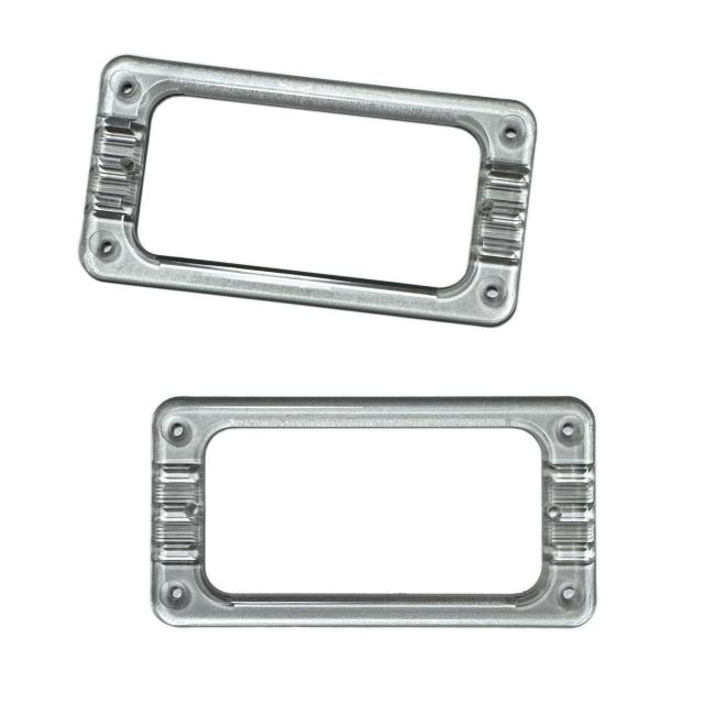 グレッチ Filtertronピックアップ用 シルバー 穴6個開きエスカッション < ホビー グレッチ Filtertronピックアップ用 シルバー 穴6個開きエスカッション < ホビーの