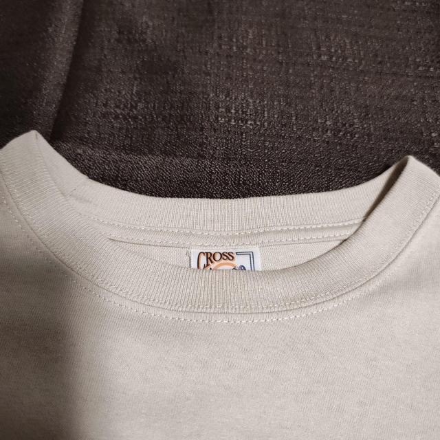 CROSS STITCH クロススティッチ 半袖 Tシャツ oe1116 TRUSS 無地 ストーン ベージュTRUSS < 男性ファッション CROSS STITCH クロススティッチ 半袖 Tシャツ oe1116 TRUSS 無地 ストーン ベージュTRUSS < 男性ファッションの