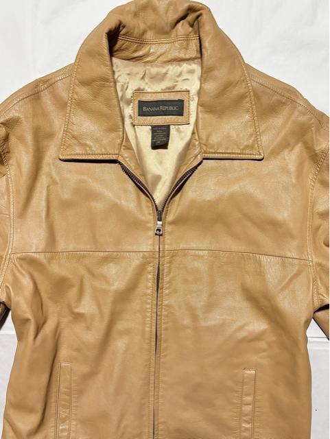 BANANA REPUBLIC バナナリパブリック 90〜00年代 ビンテージ 革 レザー ジャケット 古着 アメカジ ミリタリー < 男性ファッション BANANA REPUBLIC バナナリパブリック 90〜00年代 ビンテージ 革 レザー ジャケット 古着 アメカジ ミリタリー < 男性ファッションの