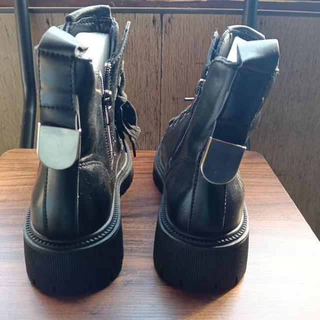 �V�i 22.5cm ���f�B�[�X �u�[�c �u���b�N ���� �V���[�Y �V���[�g�u�[�c �� �����t�@�b�V������ 