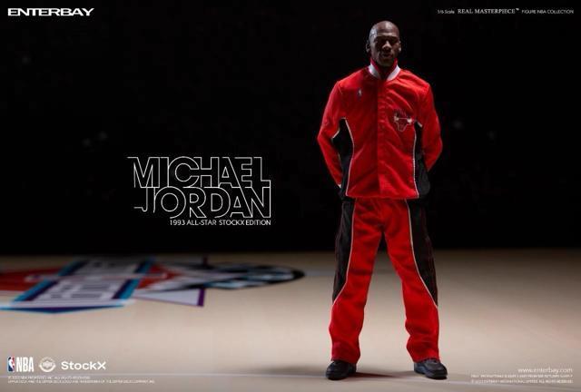 ENTERBAY RM-1093 �}�C�P���E�W���[�_��1/6 NBA�@ALL STARS �t�B�M���AMichael Jordan �� �z�r�[�� 