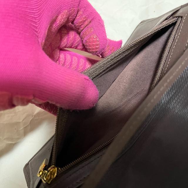 【地図柄】GIORGIO ZANETTI 三つ折り 長財布 グレー パテント調 < 女性ファッション 【地図柄】GIORGIO ZANETTI 三つ折り 長財布 グレー パテント調 < 女性ファッションの