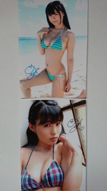 星名美津紀 直筆サイン 2枚 < タレントグッズ 星名美津紀 直筆サイン 2枚 < タレントグッズの