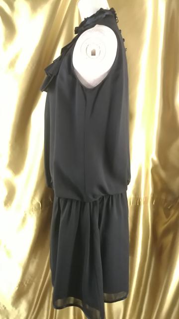 ★リプリート★可愛い!襟フリルノースリシフォンワンピース★9 < 女性ファッション ★リプリート★可愛い!襟フリルノースリシフォンワンピース★9 < 女性ファッションの