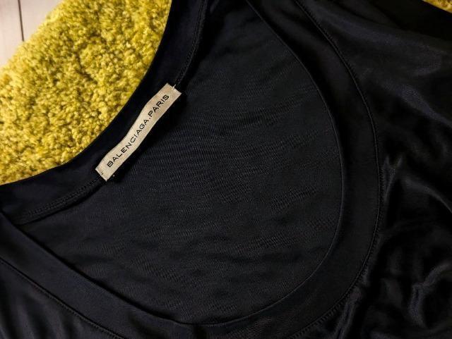 BALENCIAGA (バレンシアガ)/ノースリーブチュニック/アシンメトリーツイストギャザータンクトップ/キャミソール/40 < ブランド  BALENCIAGA (バレンシアガ)/ノースリーブチュニック/アシンメトリーツイストギャザータンクトップ/キャミソール/40 < ブランドの