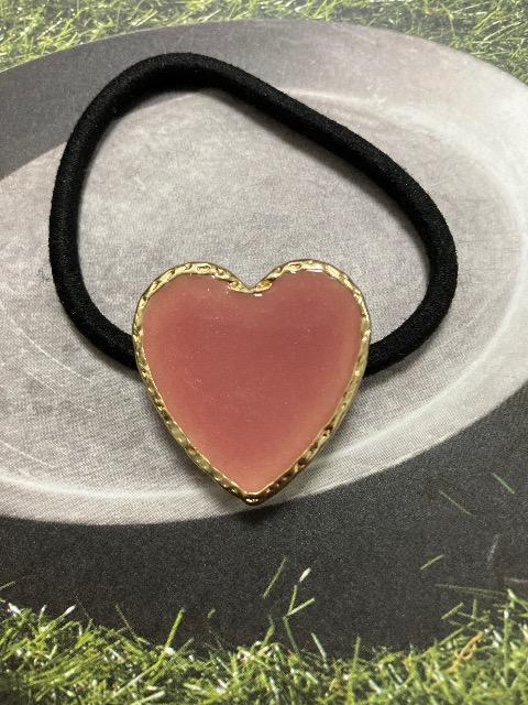 ハンドメイド レジン ヘアゴム ハート < 女性ファッション  ハンドメイド レジン ヘアゴム ハート  < 女性ファッションの