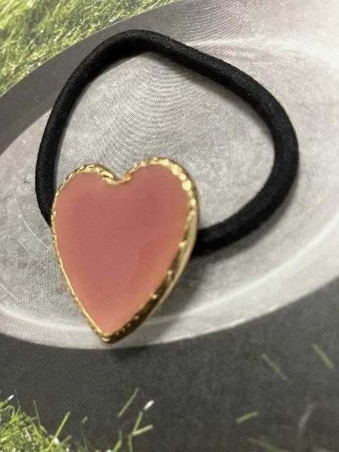 ハンドメイド レジン ヘアゴム ハート < 女性ファッション  ハンドメイド レジン ヘアゴム ハート < 女性ファッションの