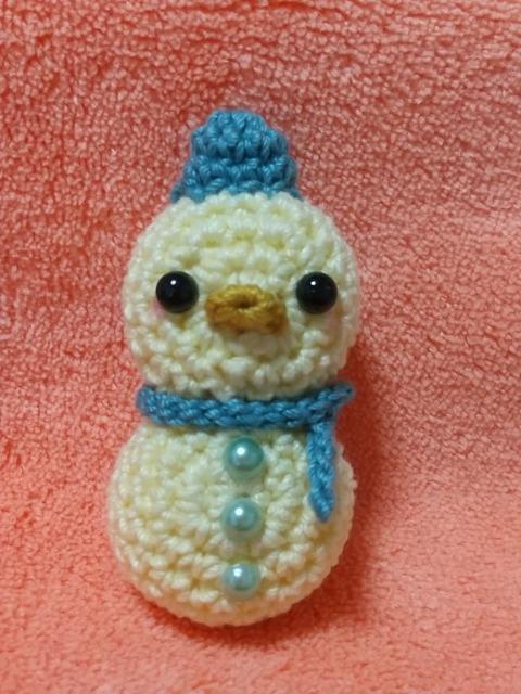 ひよちゃん編みぐるみマグネット(マフラーサーフグリーン) < ペット/手芸/園芸  ひよちゃん編みぐるみマグネット(マフラーサーフグリーン)  < ペット/手芸/園芸の