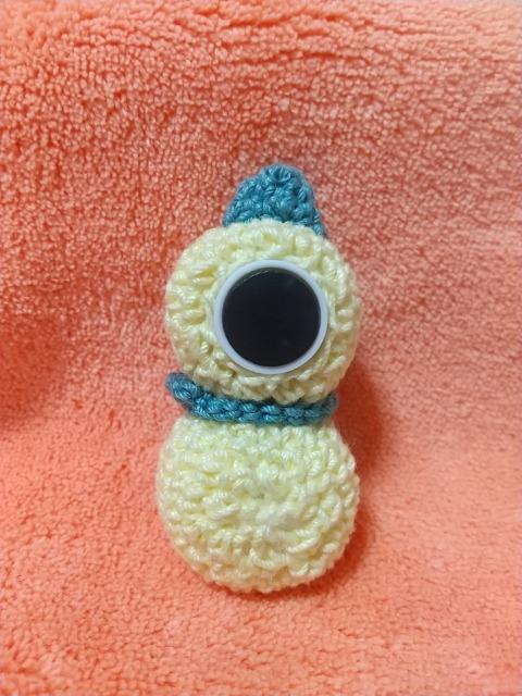 ひよちゃん編みぐるみマグネット(マフラーサーフグリーン) < ペット/手芸/園芸  ひよちゃん編みぐるみマグネット(マフラーサーフグリーン) < ペット/手芸/園芸の