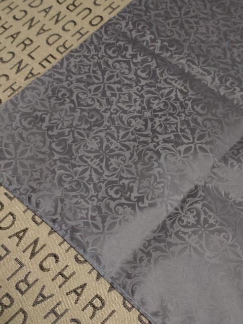 (FC5840)約52cm幅×約1m・グレー系ナイロンジャガード撥水加工布 < ペット/手芸/園芸 (FC5840)約52cm幅×約1m・グレー系ナイロンジャガード撥水加工布 < ペット/手芸/園芸の