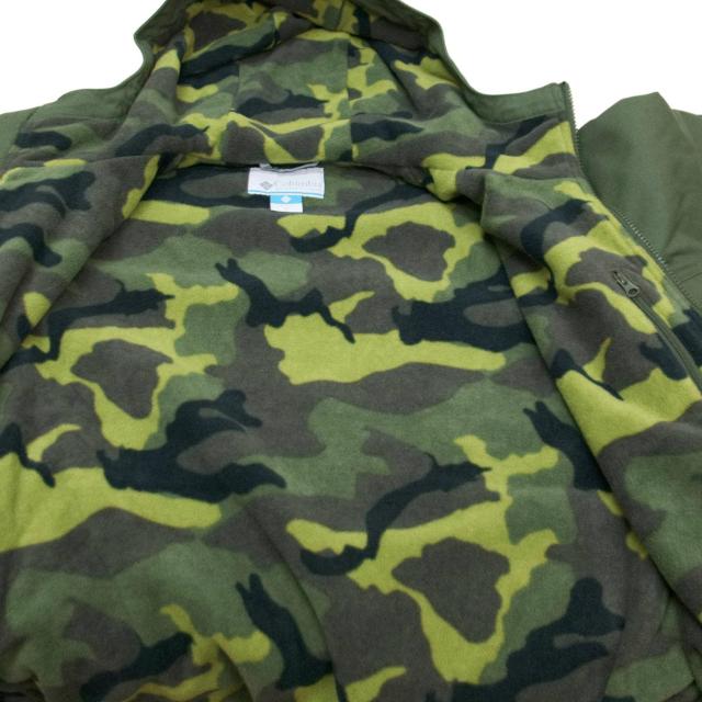 即決☆コロンビア 特価 SG/Mサイズ 中綿+裏フリース ジャケット グリーン 防寒 クラシック ワーク ミリタリー < 男性ファッション 即決☆コロンビア 特価 SG/Mサイズ 中綿+裏フリース ジャケット グリーン 防寒 クラシック ワーク ミリタリー < 男性ファッションの