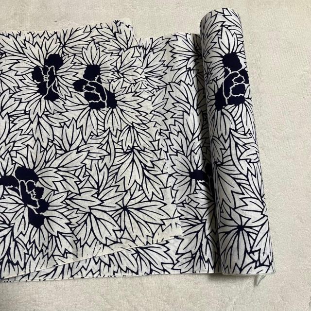 未使用 本染 浴衣 反物 白地 牡丹柄 ゆかた 一反 < ペット/手芸/園芸 未使用 本染 浴衣 反物 白地 牡丹柄 ゆかた 一反 < ペット/手芸/園芸の